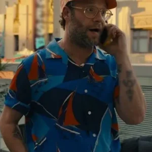 Platonic Seth Rogen Blue Hawaiian Shirt