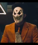 The Jester 2 Michael Sheffield Orange Suit