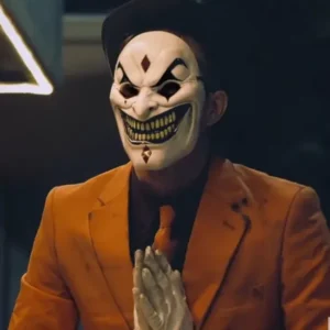 The Jester 2 Michael Sheffield Orange Suit