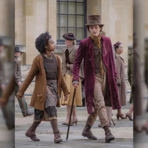 Timothee Willy Wonka Coat