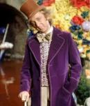 Willy Wonka Gene Wilder Purple Coat
