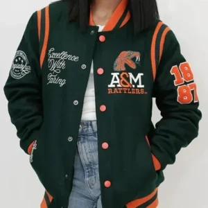 A &M University 1887 FAMU Varsity Jacket