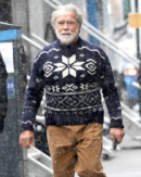 Arnold Schwarzenegger NYC Christmas Sweater