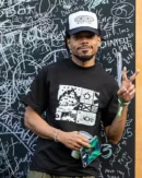 Chance The Rapper Black Graphic T-Shirt