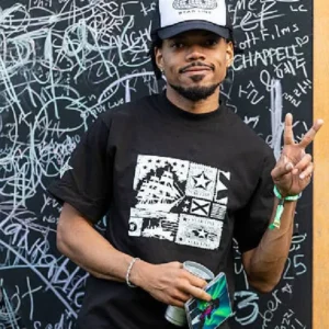 Chance The Rapper Black Graphic T-Shirt