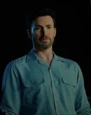 Honey Don’t! Chris Evans Blue Shirt
