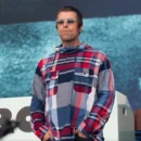 Liam Gallagher Checkered Cagoule Jacket