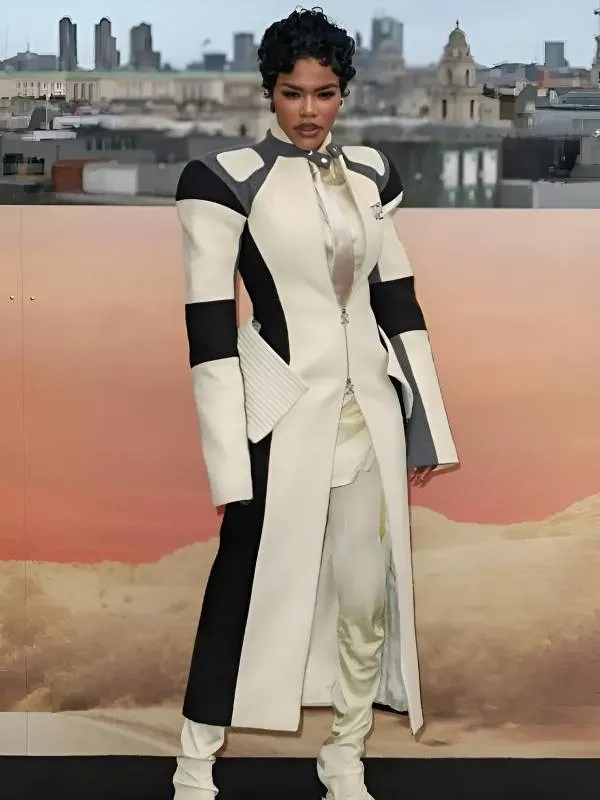 London Photocall 2025 Teyana Taylor Coat