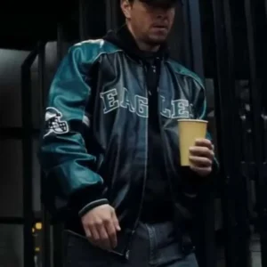 Mark Wahlberg Shooter Eagles LeatherJacket