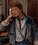 Marty Mcfly Denim Jacket