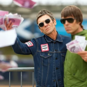 Oasis Murrayfield Noel Gallagher Denim Jacket