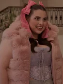 Only Murders In The Building S05 Beanie Feldstein Fur HoodedVest