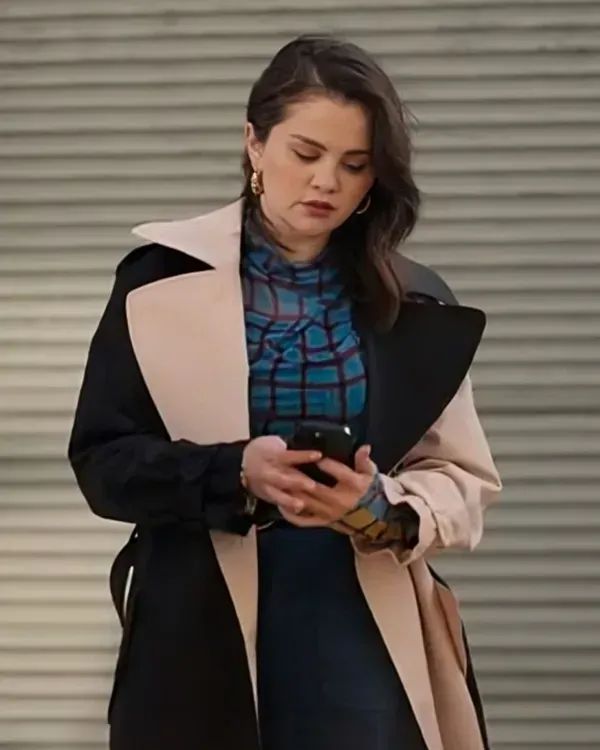 Only Murders in the Building S04 Selena GomezTwo Tone Coat
