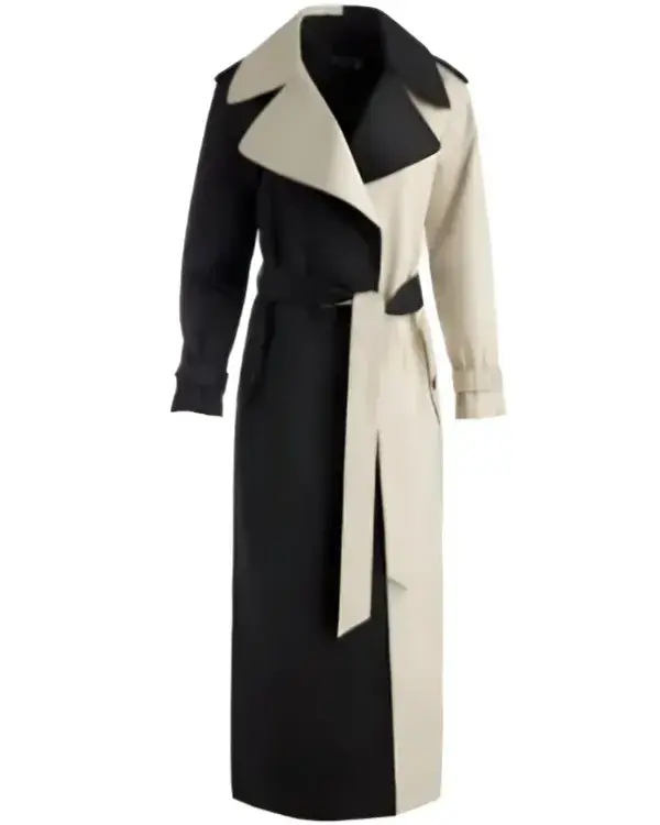 OnlyMurders in theBuilding S04 Selena Gomez Two Tone Coat