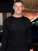 Rory McIlroy 2025 Team Europe Practice Black Sweatshirt