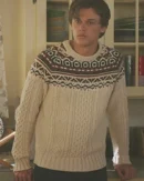 The Summer I Turned Pretty S02 Christopher Briney Knitted Sweater