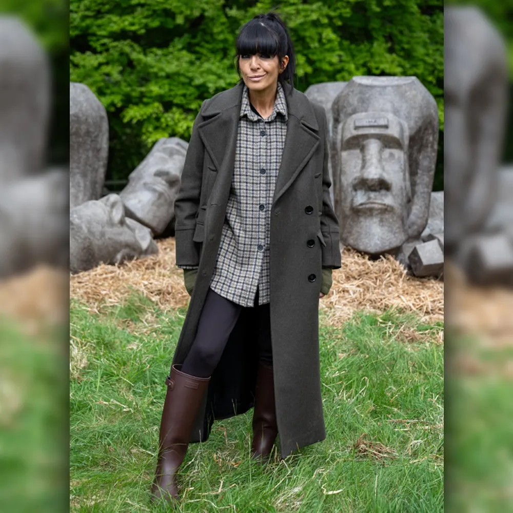 The Traitors UK S03 ClaudiaWinkleman Grey Coat
