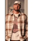 Travis Kelce Heavyweight Plaid Overshirt