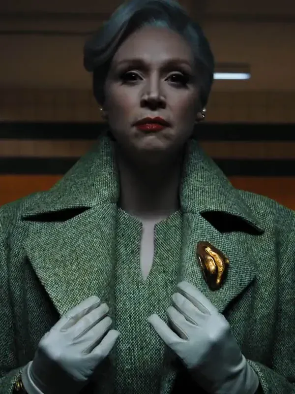 Wednesday S02 Larissa Green Coat