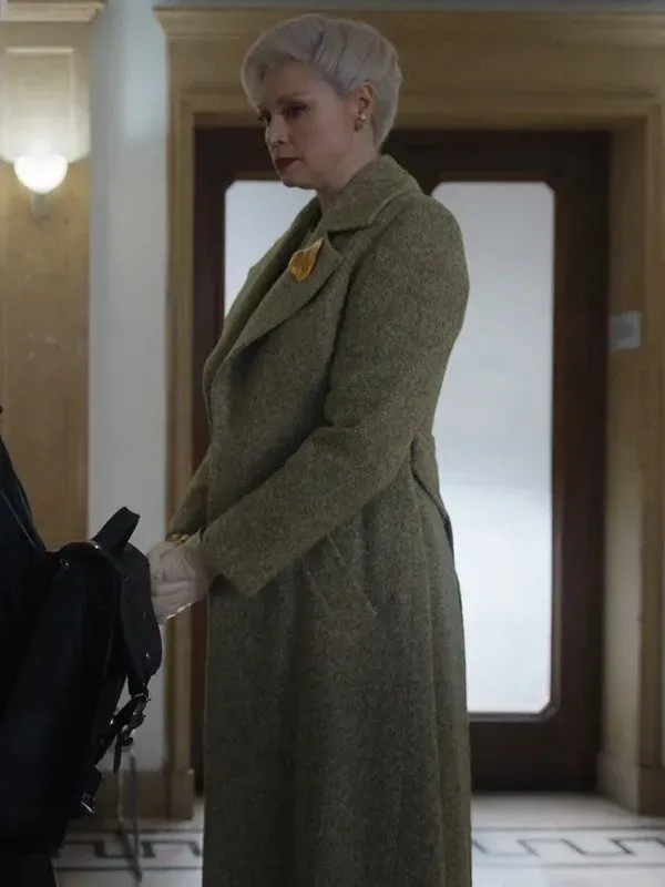 Wednesday S02 Weems Green Coat
