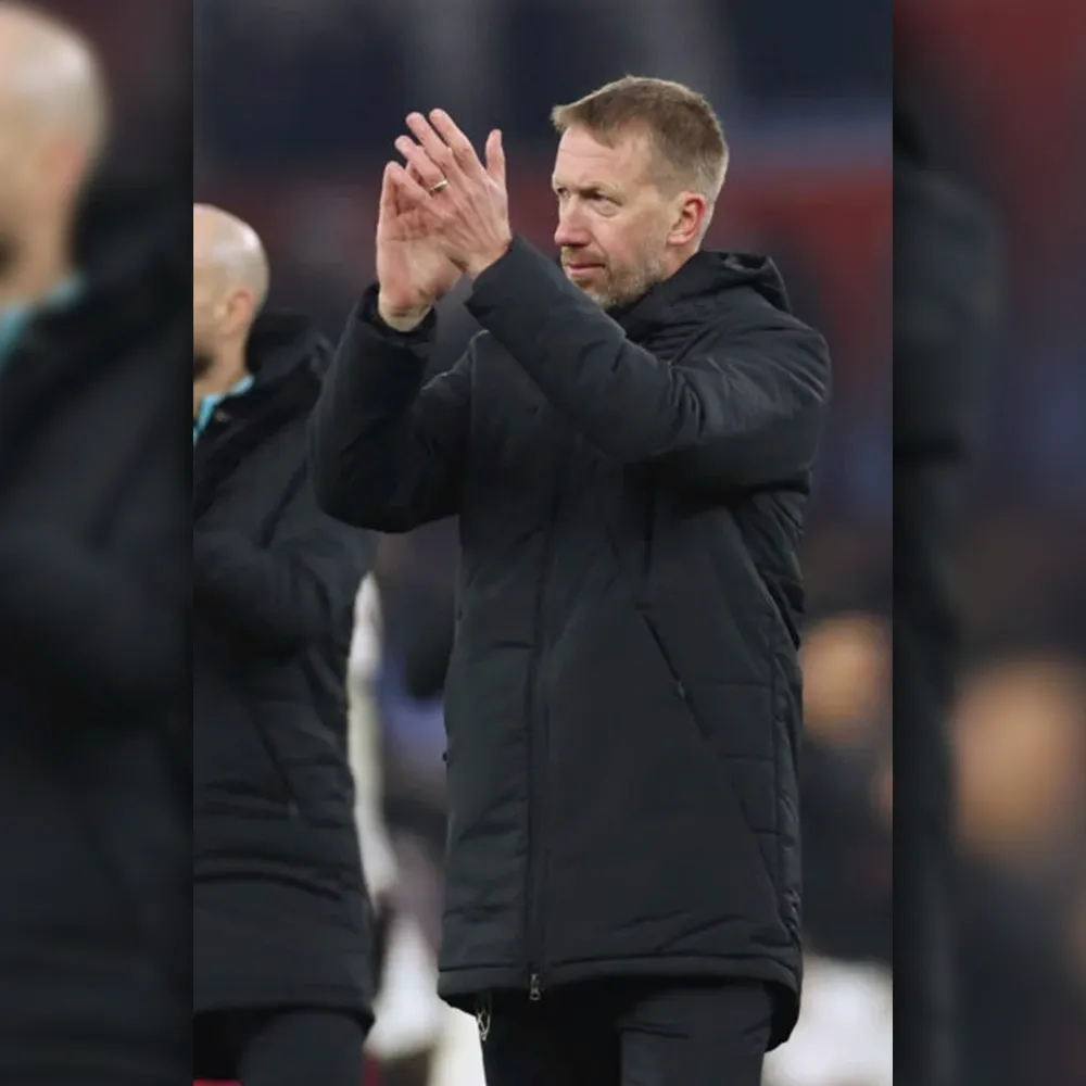 Aston Villa Black Parachute Jacket