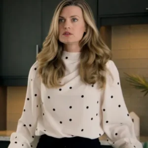 Following Yonder Star Brooke D’Orsay Polka Dots Shirt