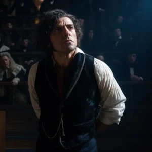 Frankenstein 2025 Oscar Isaac Vest