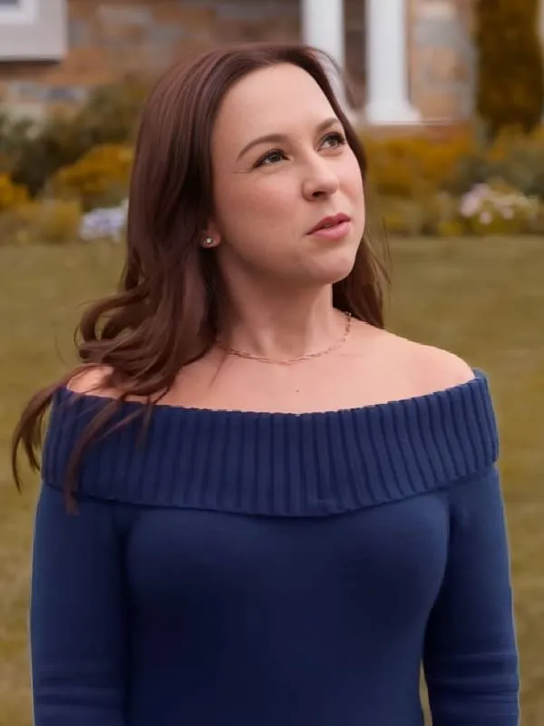 Haul Out the Halloween Lacey Chabert Off Shoulder Sweater