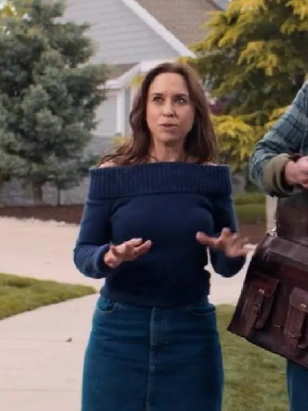 Haul Out the Halloween Lacey Chabert Off Shoulder Sweater2025