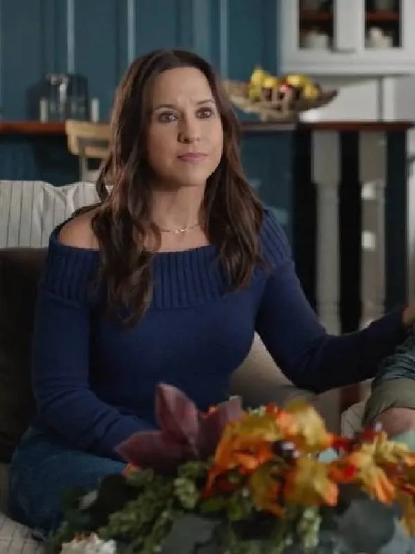 Haul Out the Halloween Lacey Chabert Off ShoulderSweater