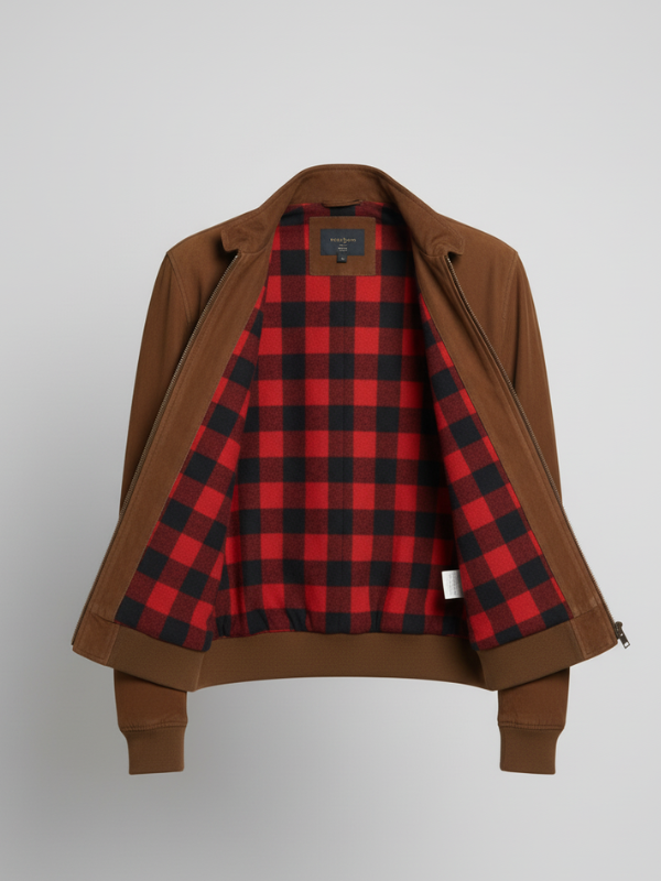 Jay Kelly George Clooney Bomber Suede Jacket 2025