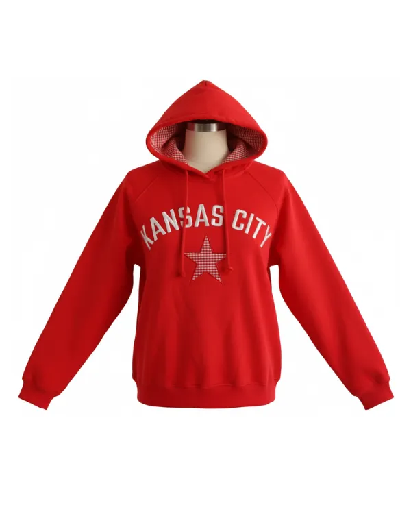 Kansas City Gingham Hoodie