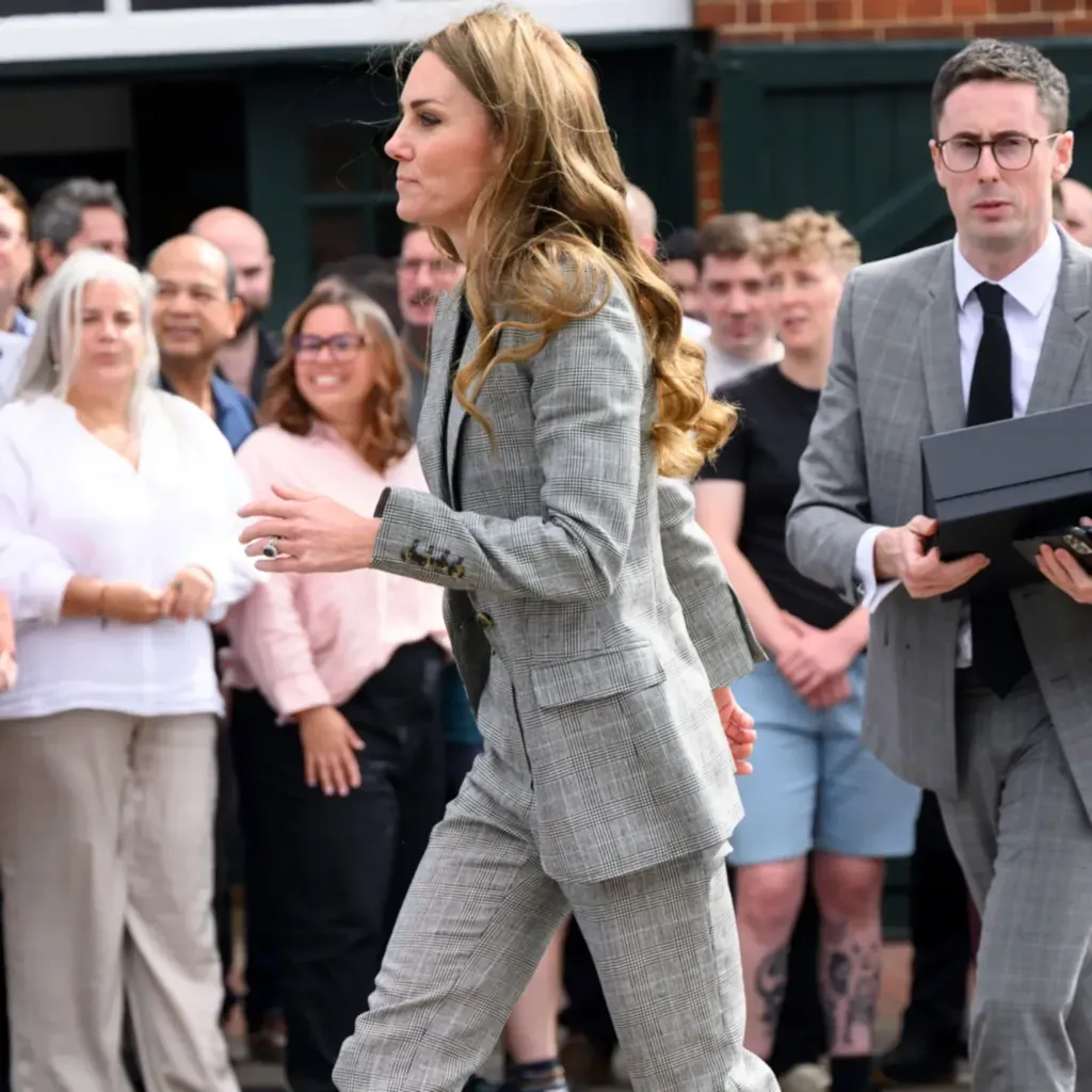 Kate Middleton Sudbury Silk Mills Blazer 2025