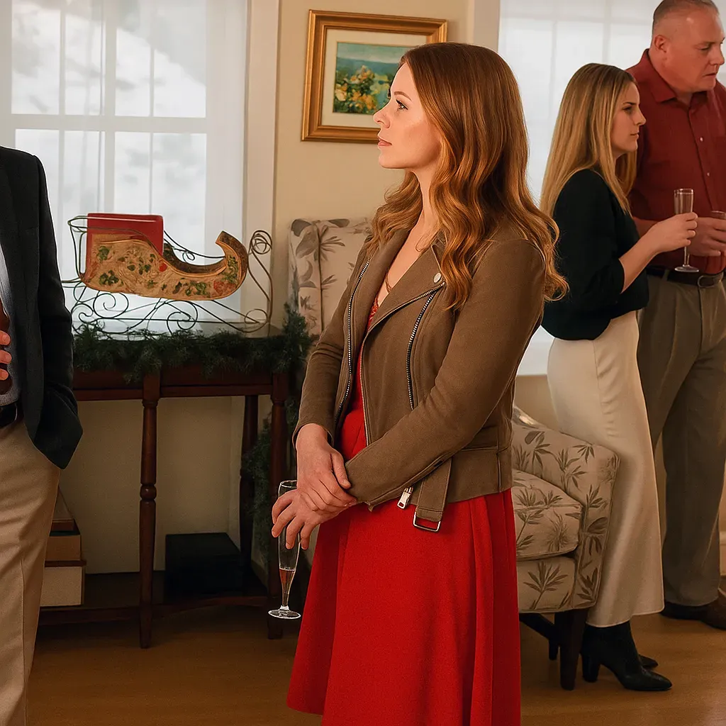 Katie Leclerc A Cherry Pie Christmas Jacket