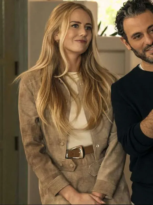 Morgan Nobody Wants This S02 Suede Jacket