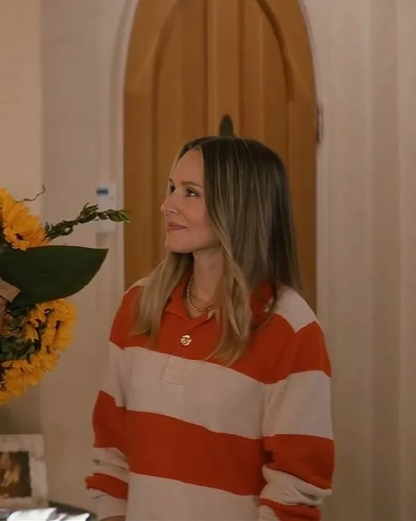 Nobody Wants This Kristen Bell Striped Shirt