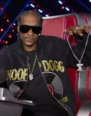 The Voice S28 Snoop Dogg Black Zipper Jacket
