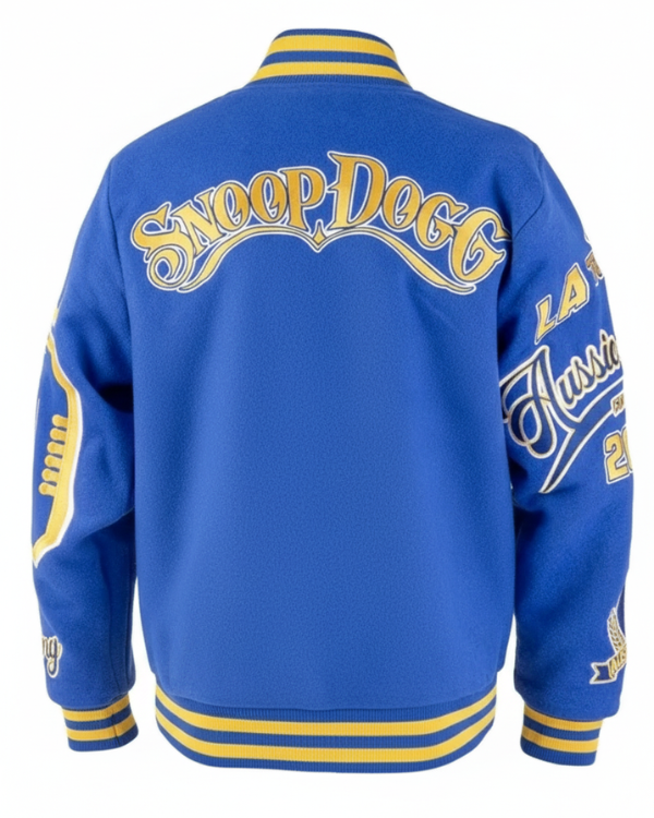 Snoop Limited Edition Blue Bomber Jacket