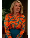 The Young and the Restless Melody Thomas Scott Chain Print Shirt2025