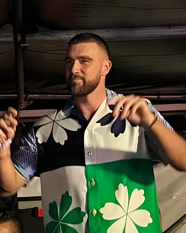 Travis Kelce Argentina Eras TourFloral Shirt