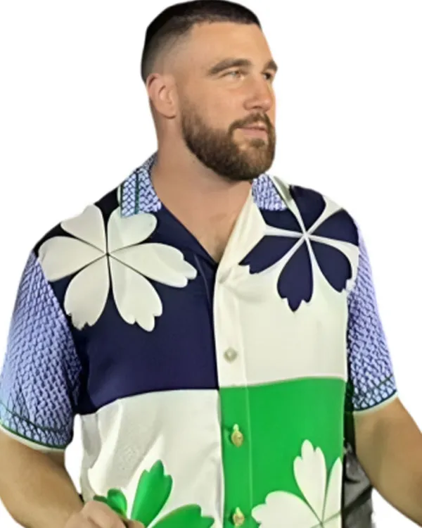 TravisKelce Argentina Eras Tour Floral Shirt