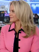 America’s Newsroom Dana Perino Pink Crop Jacket