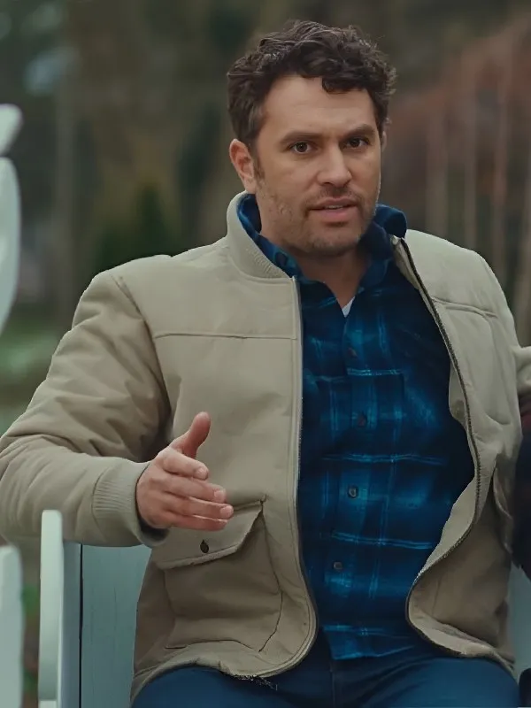 Exes of Christmas Past 2025 Alex Trumble BeigeJacket