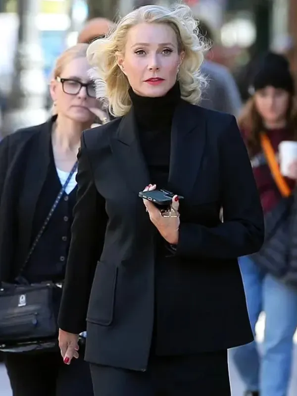 Marty Supreme Gwyneth Paltrow 2025 Wool blazer Coat