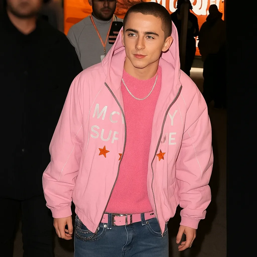 Marty Supreme Pink Jacket