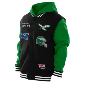 New Era Philadelphia Eagles Hooded Jacket2025