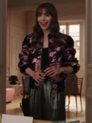 Lily Collins Emily in Paris Season 3 Jacket