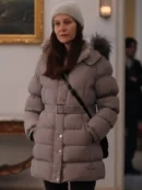 Man Vs Baby S1 Elsa Gray Fur Trim Puffer Coat
