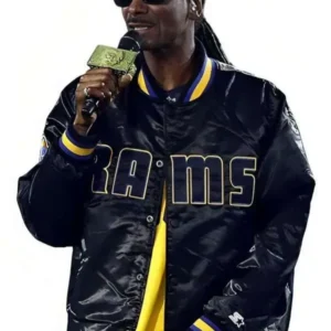 Rams Snoop Dogg Los Angeles Black Jacket 2025