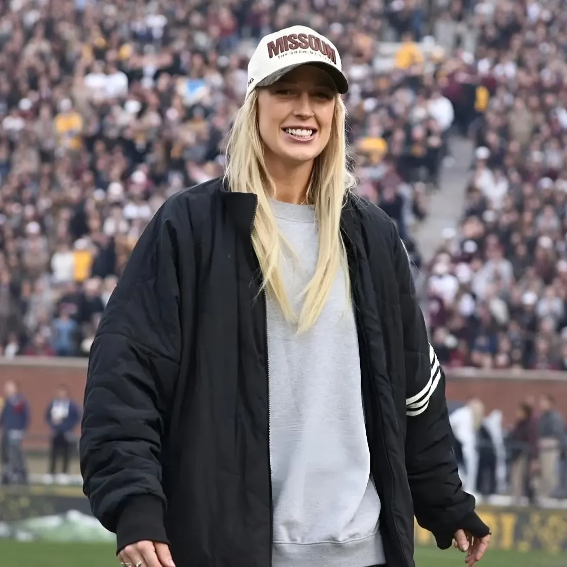 Sophie Cunningham Mizzou Game Black Jacket